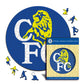 Chelsea FC® Retro Crest - Wooden Puzzle