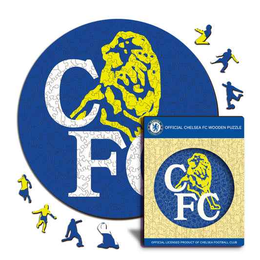 Chelsea FC® Retro Crest - Wooden Puzzle