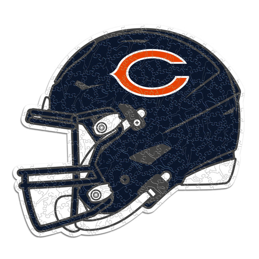 Chicago Bears™ Helmet - Wooden Puzzle