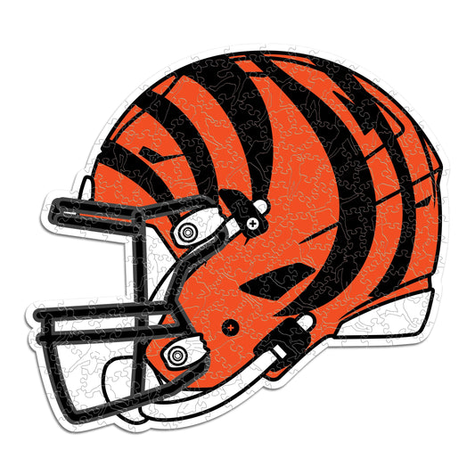 Cincinnati Bengals™ Helmet - Wooden Puzzle
