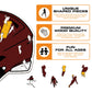 Washington Commanders™ Helmet - Wooden Puzzle