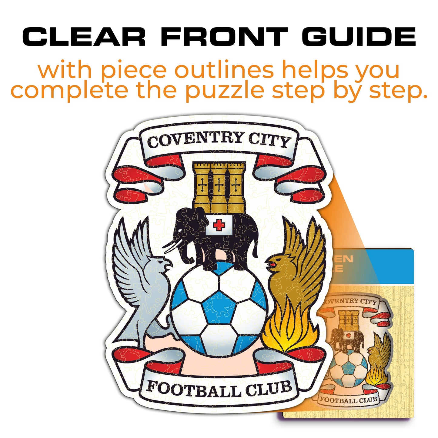 Coventry City FC® Logo - Wooden Puzzle
