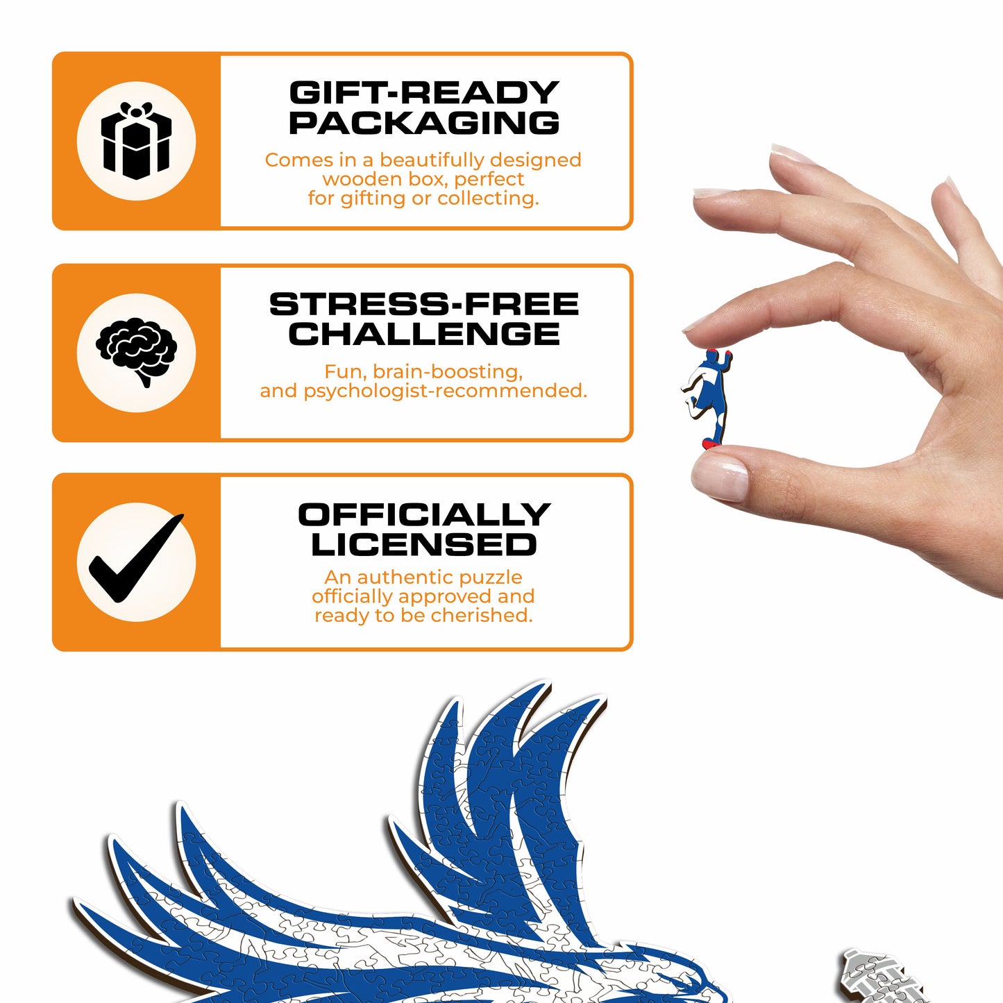 Crystal Palace FC® Crest - Wooden Puzzle