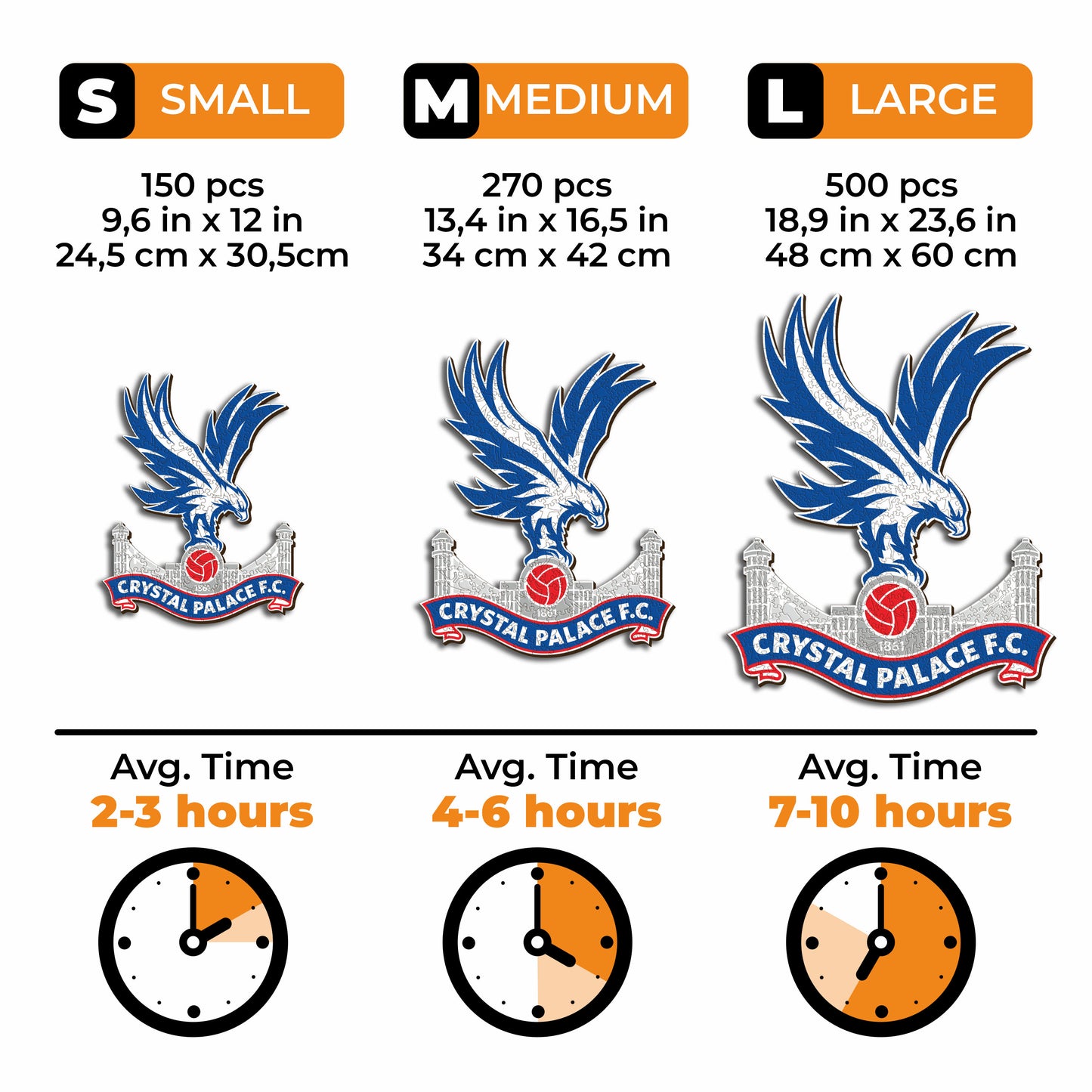 Crystal Palace FC® Crest - Wooden Puzzle