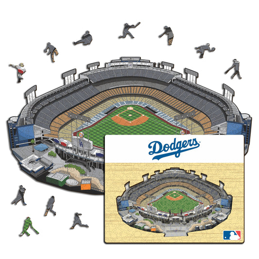 Los Angeles Dodgers™ Dodger Stadium Wooden Puzzle