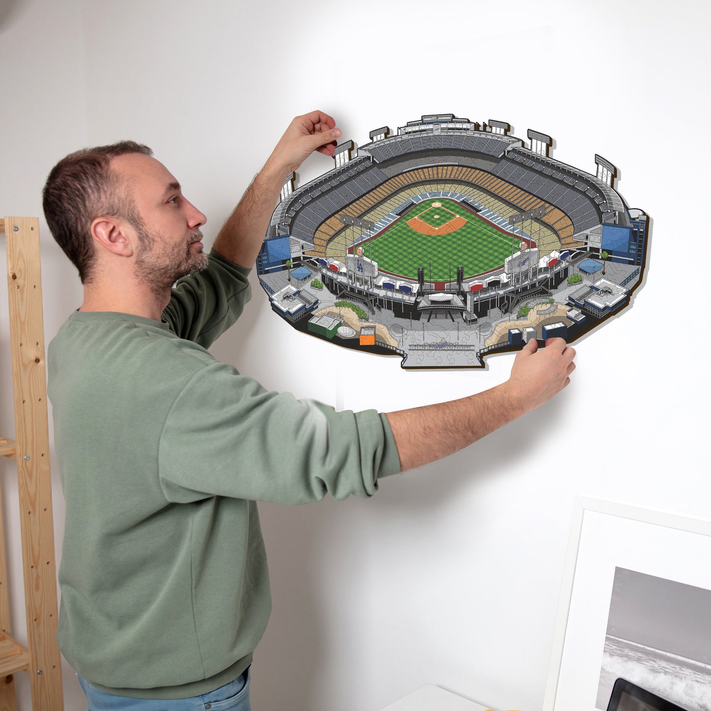 Los Angeles Dodgers™ Dodger Stadium Wooden Puzzle