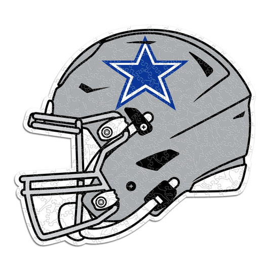 Dallas Cowboys™ Helmet - Wooden Puzzle