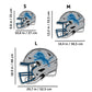 Detroit Lions™ Helmet - Wooden Puzzle