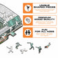 Houston Astros™ Daikin Park Wooden Puzzle