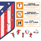 Atlético de Madrid® Crest - Wooden Puzzle