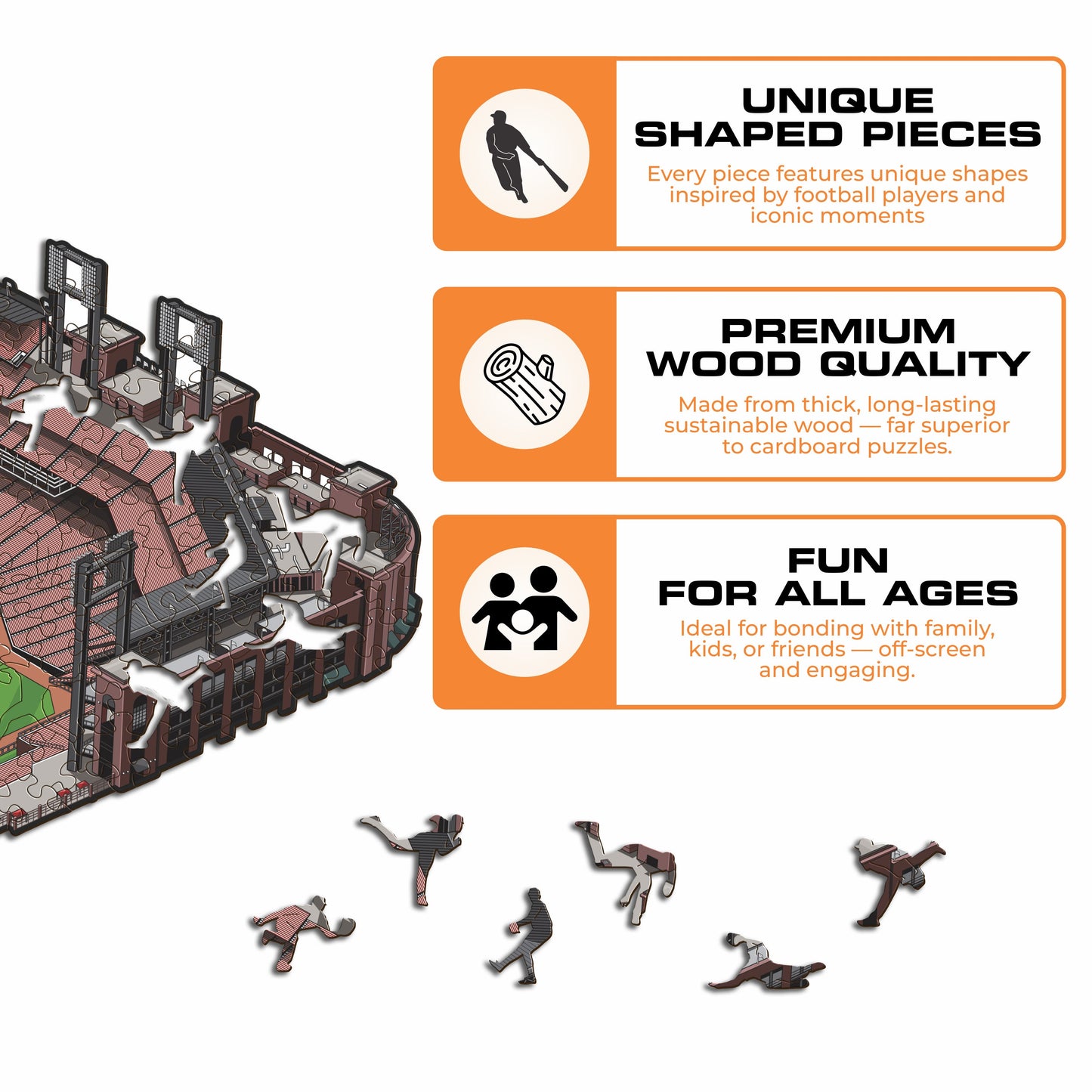 St. Louis Cardinals™ Busch Stadium Wooden Puzzle