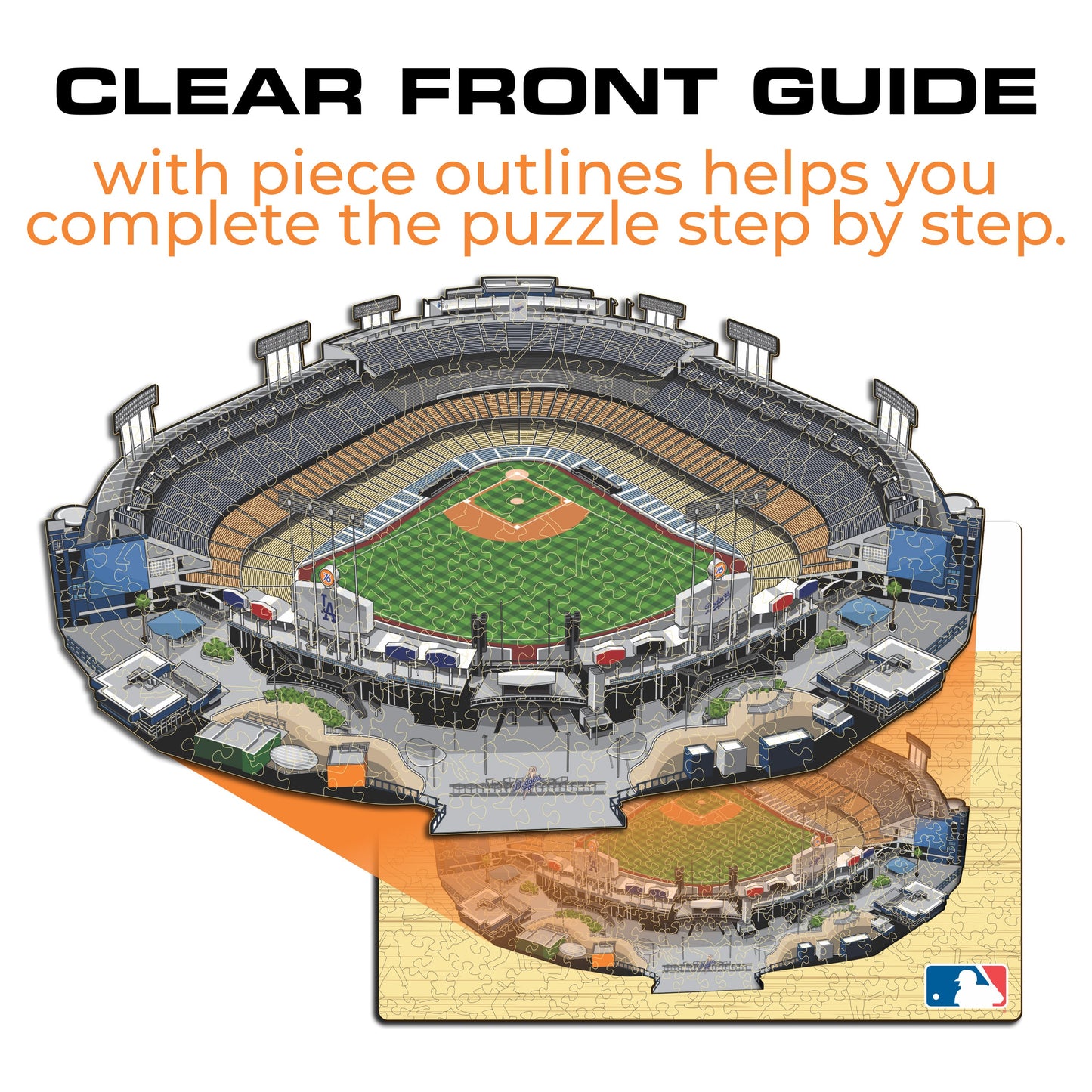 Los Angeles Dodgers™ Dodger Stadium Wooden Puzzle