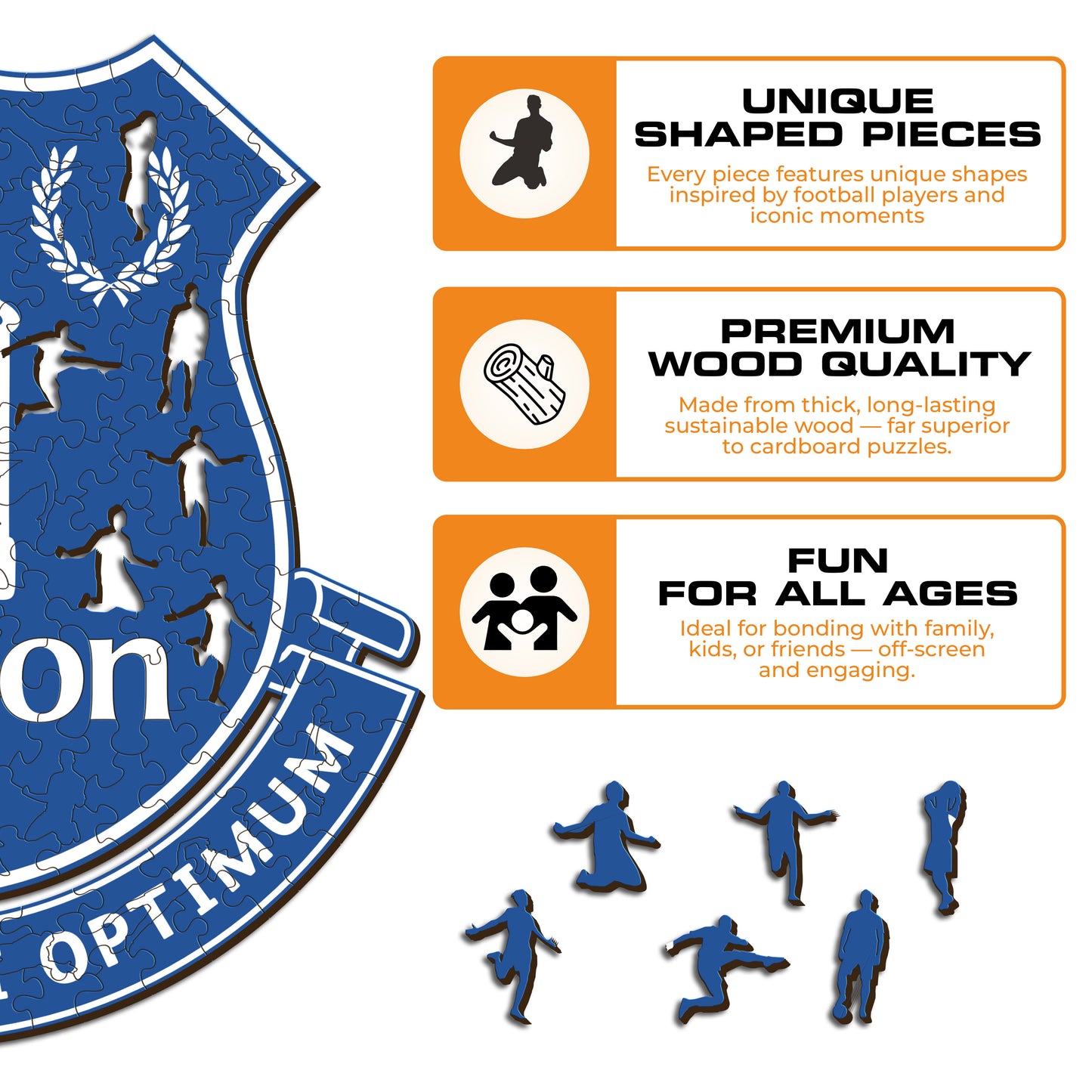 Everton FC® Crest - Wooden Puzzle