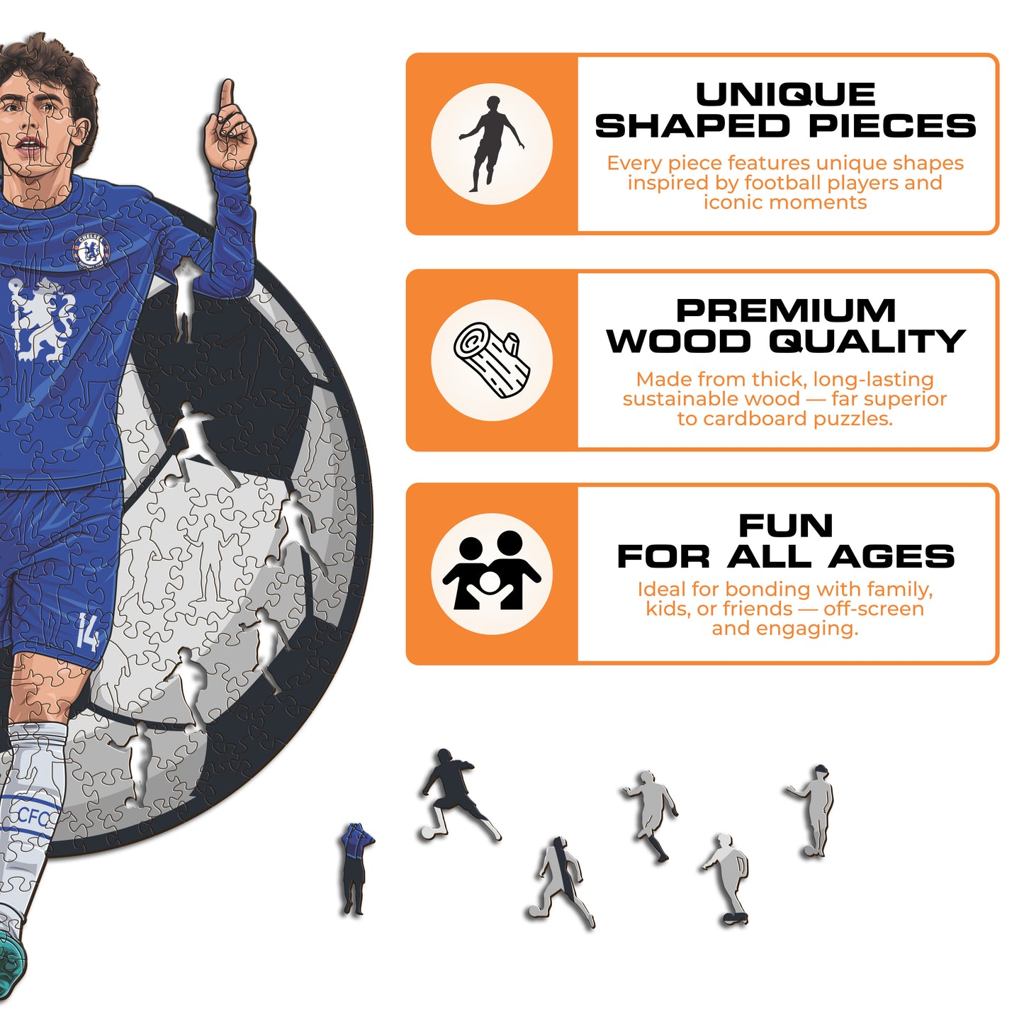 João Félix - Wooden Puzzle