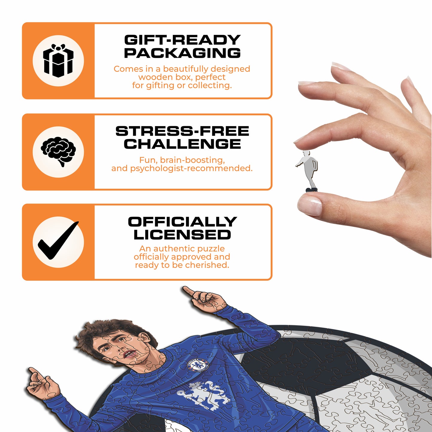 João Félix - Wooden Puzzle