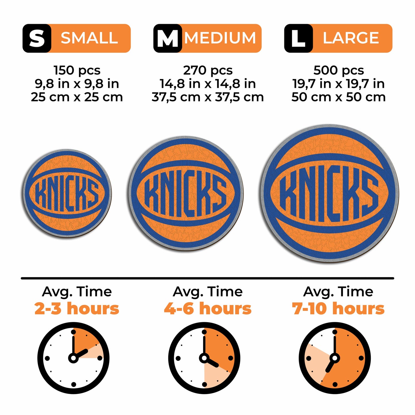New York Knicks™ - Wooden Puzzle