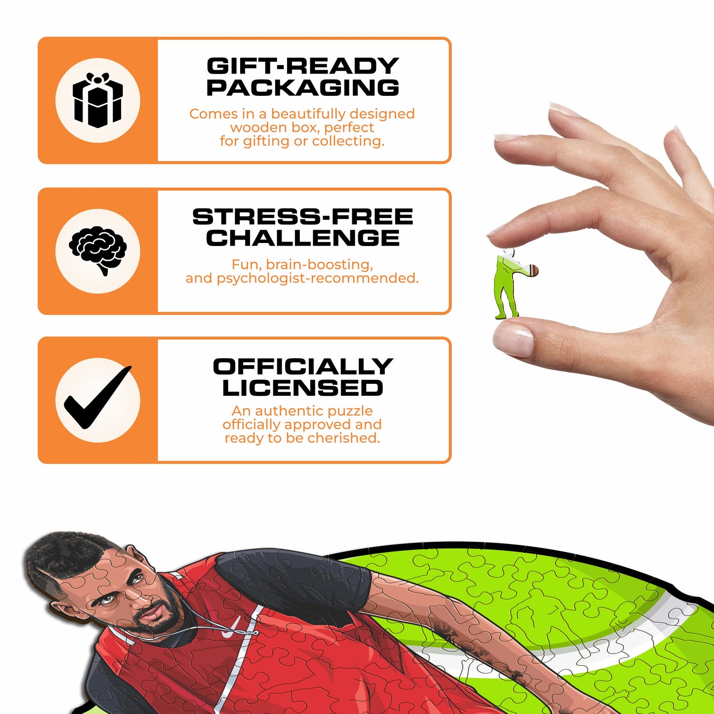 Nick Kyrgios - Wooden Puzzle