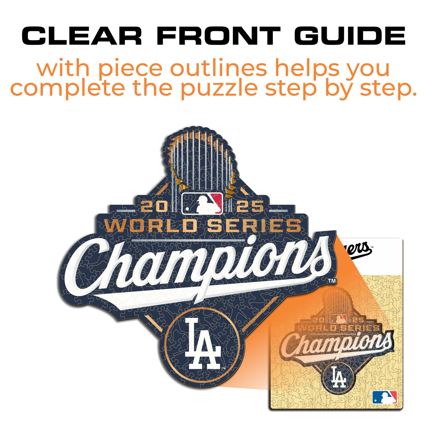 Los Angeles Dodgers™ 2025 World Series Wooden Puzzle