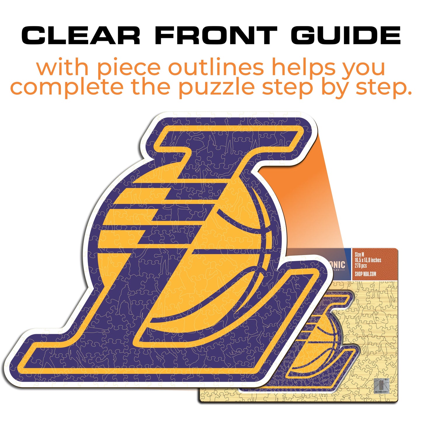 Los Angeles Lakers™ - Wooden Puzzle