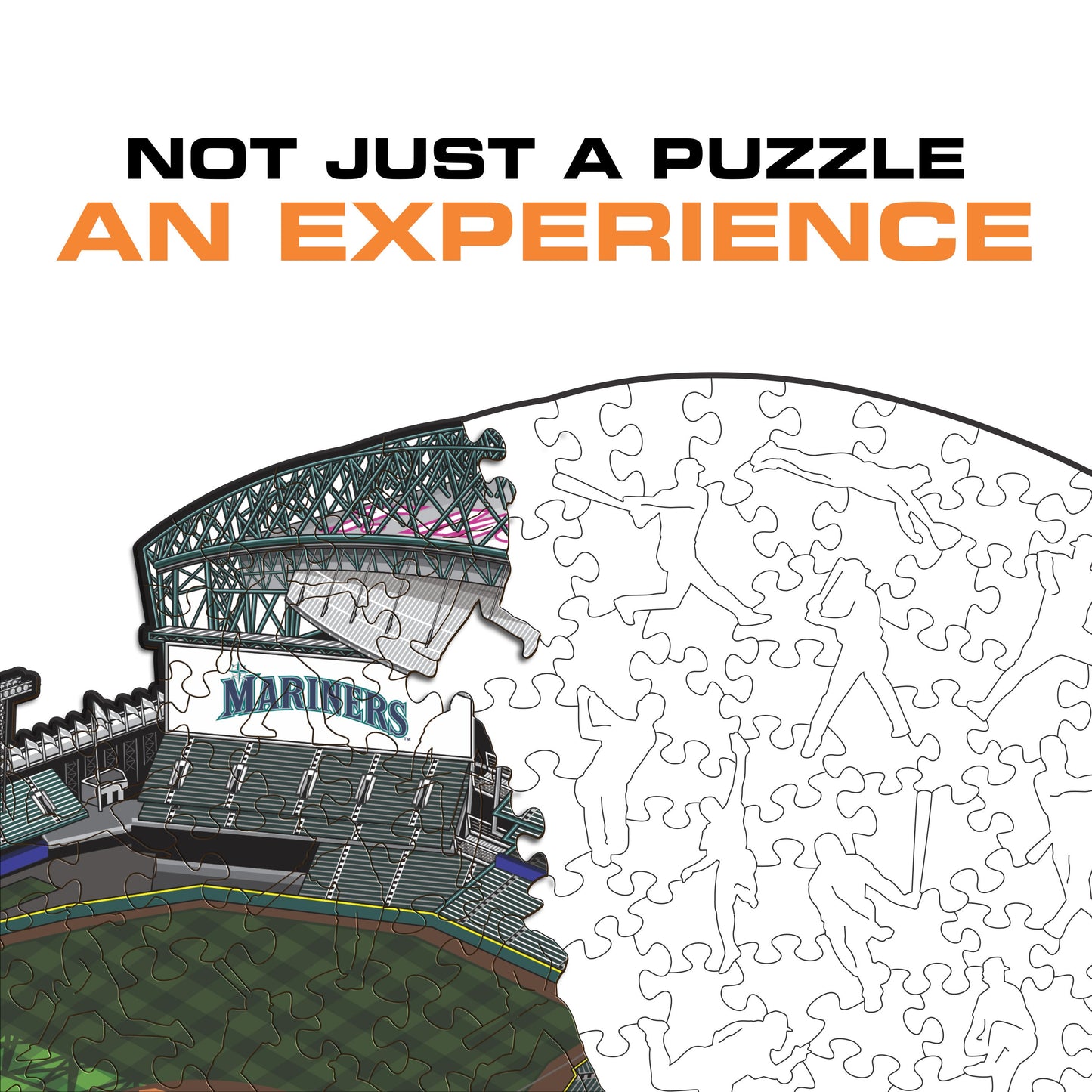 Seattle Mariners™ T-Mobile Park Wooden Puzzle
