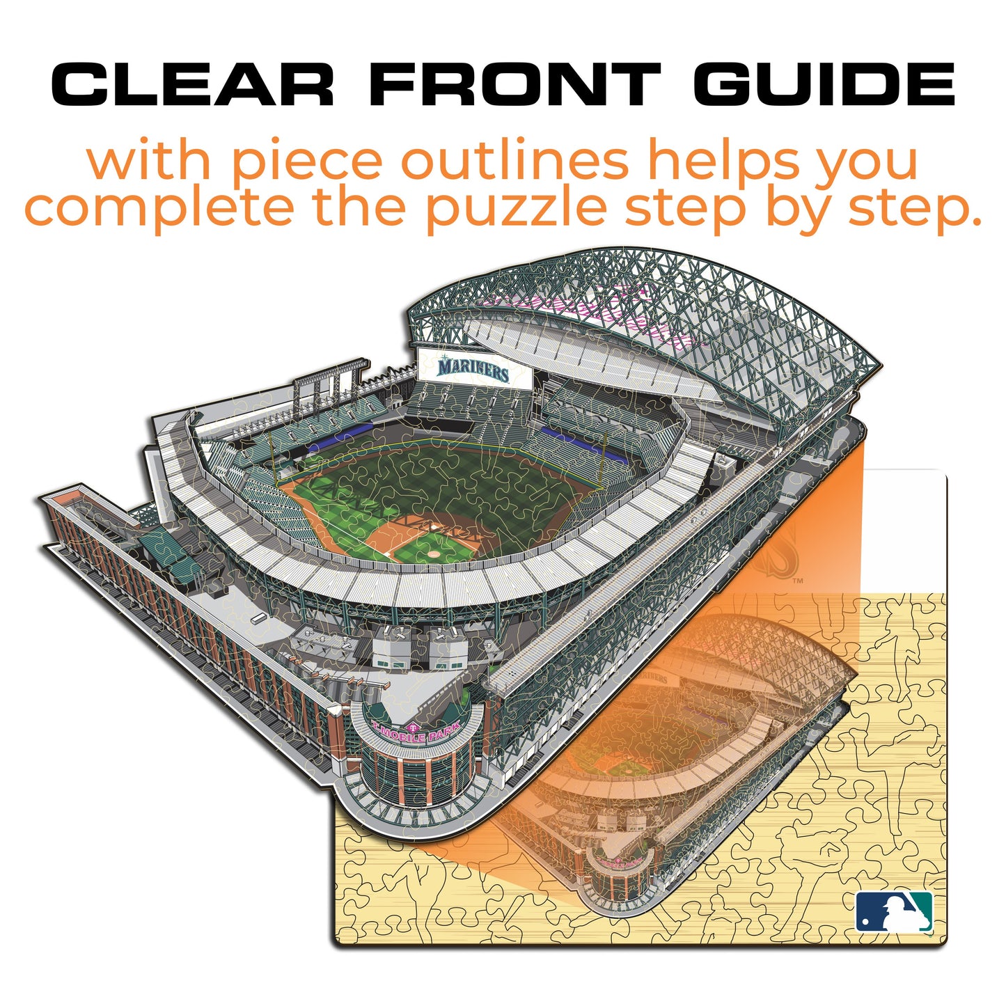 Seattle Mariners™ T-Mobile Park Wooden Puzzle