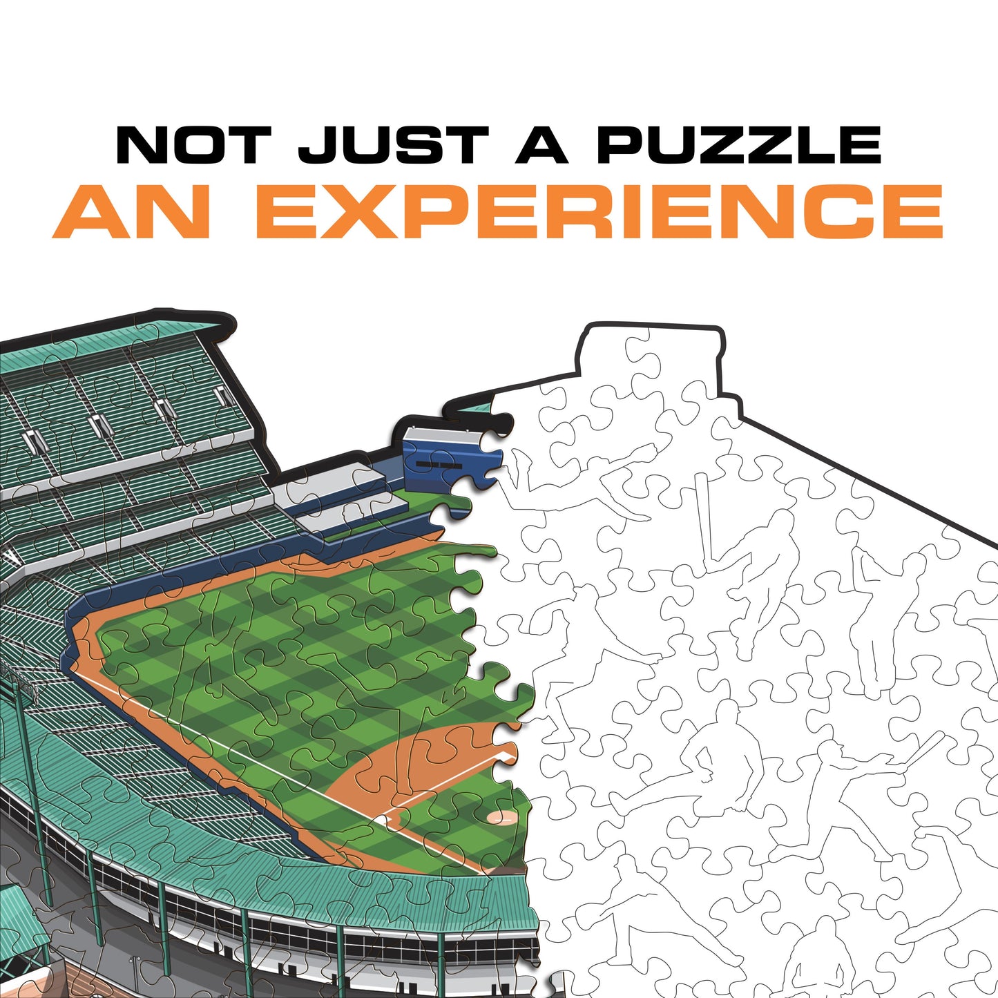 Baltimore Orioles™ Oriole Park at Camden Yards Wooden Puzzle