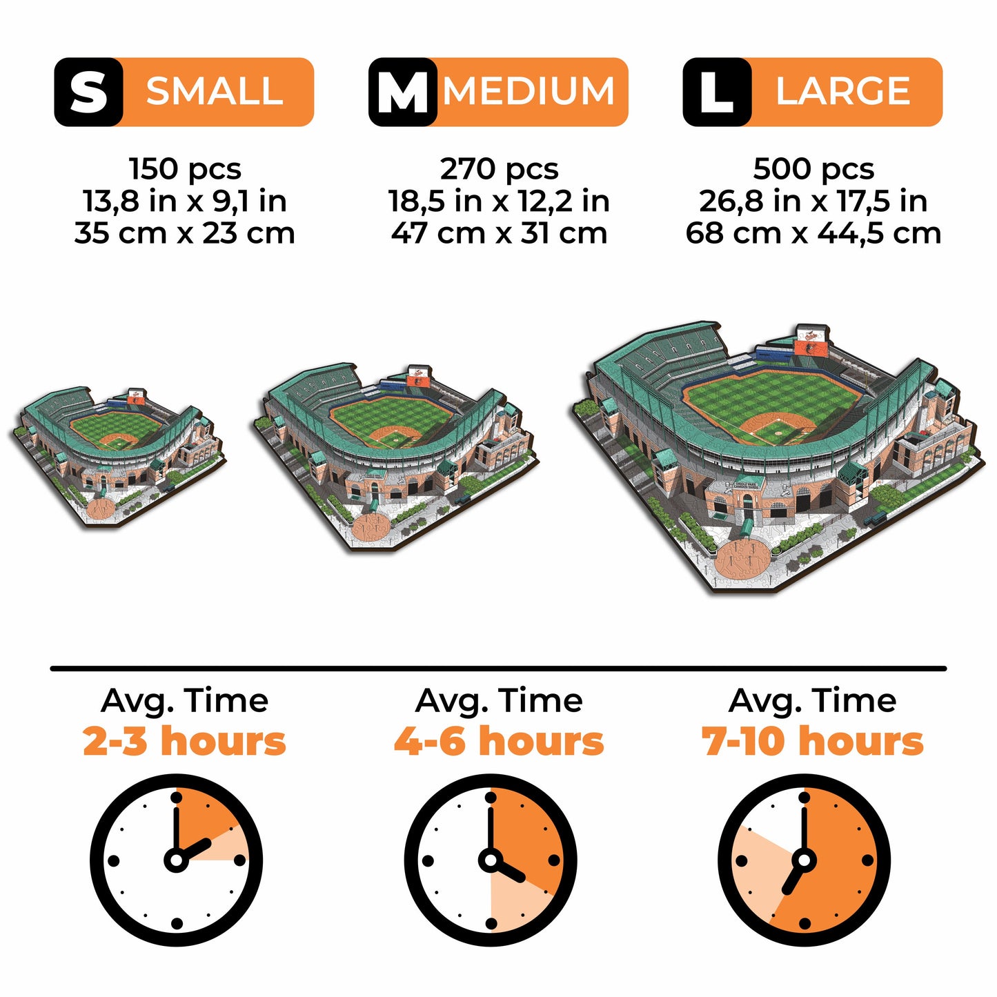 Baltimore Orioles™ Oriole Park at Camden Yards Wooden Puzzle