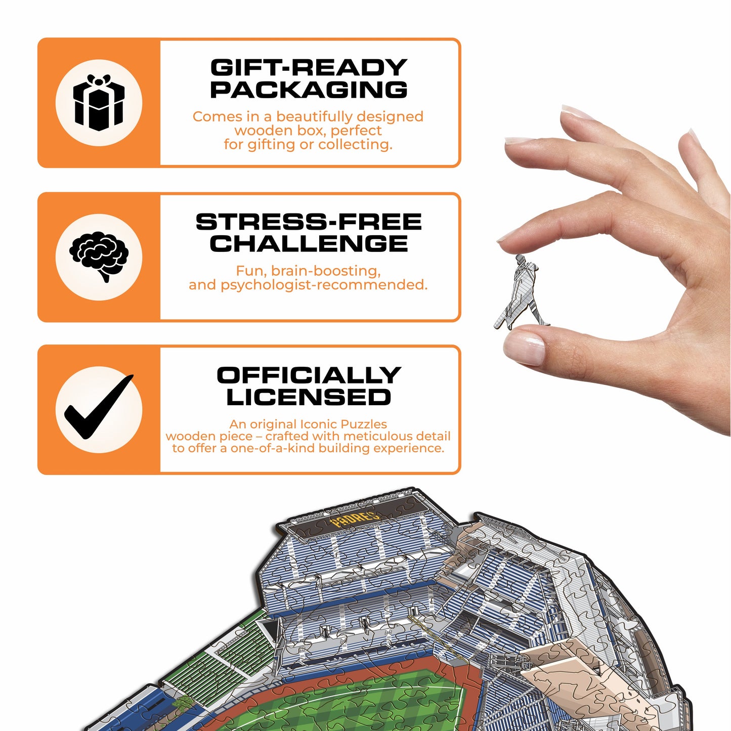 San Diego Padres™ Petco Park Wooden Puzzle