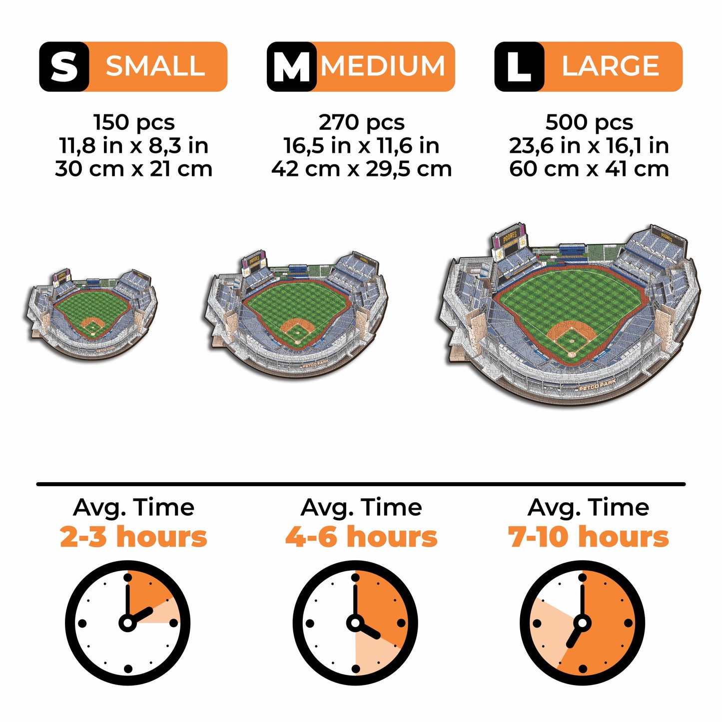 San Diego Padres™ Petco Park Wooden Puzzle