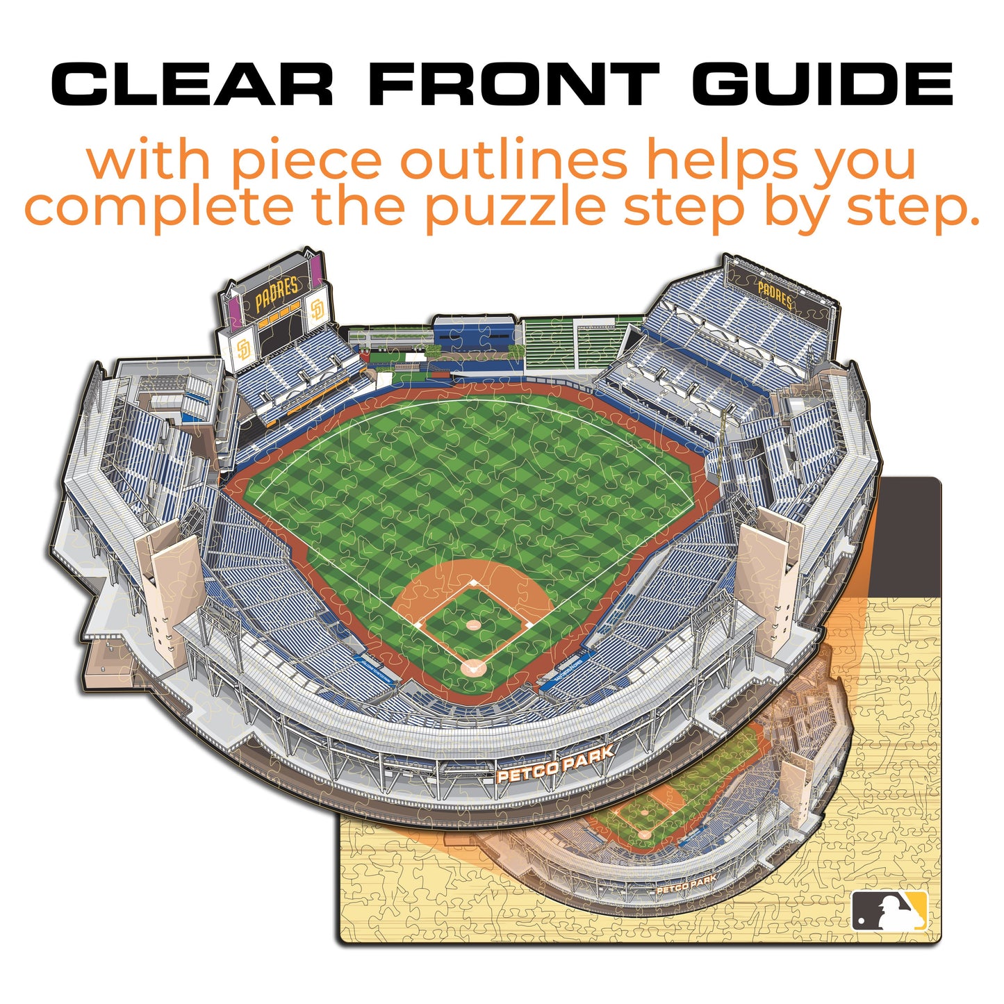 San Diego Padres™ Petco Park Wooden Puzzle