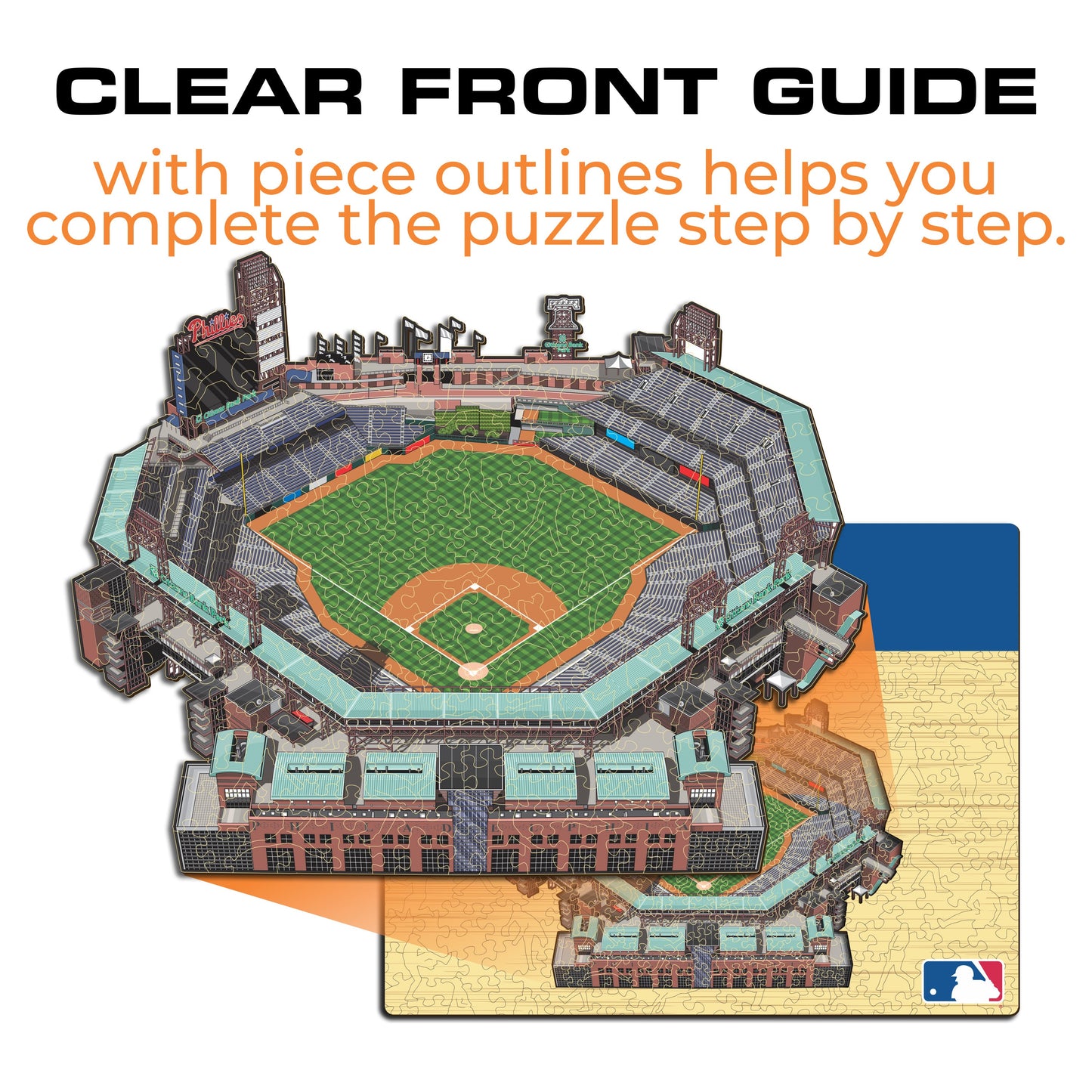 Philadelphia Phillies™ Citizens Bank Park Wooden Puzzle