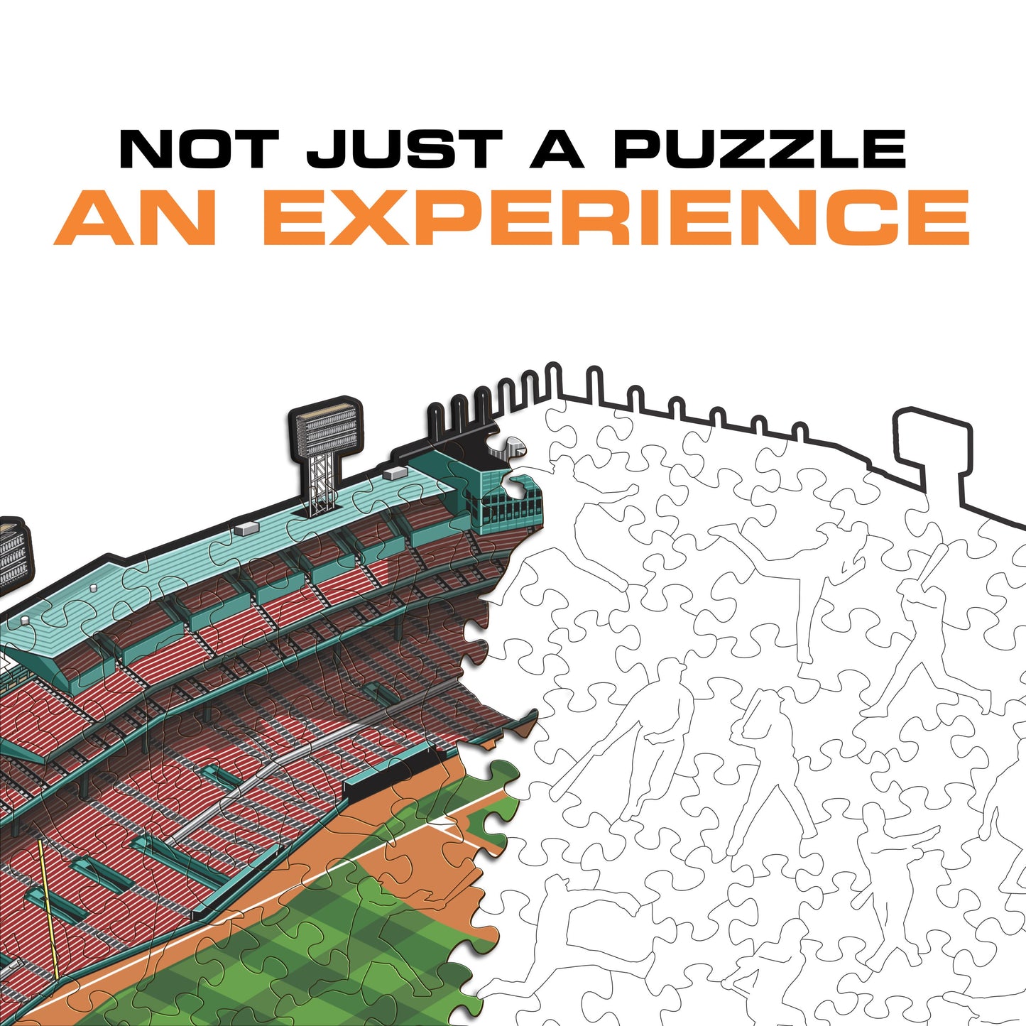 Boston Red Sox™ Fenway Park Wooden Puzzle