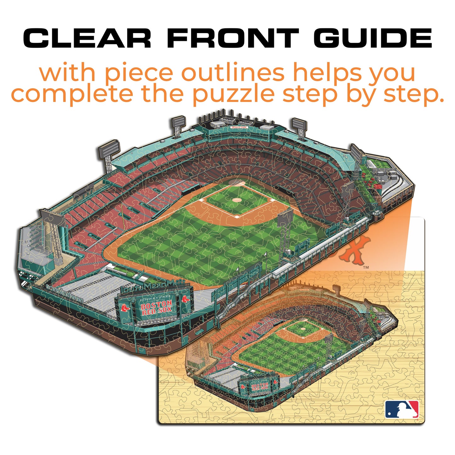 Boston Red Sox™ Fenway Park Wooden Puzzle