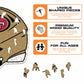 San Francisco 49ers™ Helmet - Wooden Puzzle
