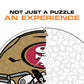 San Francisco 49ers™ Helmet - Wooden Puzzle