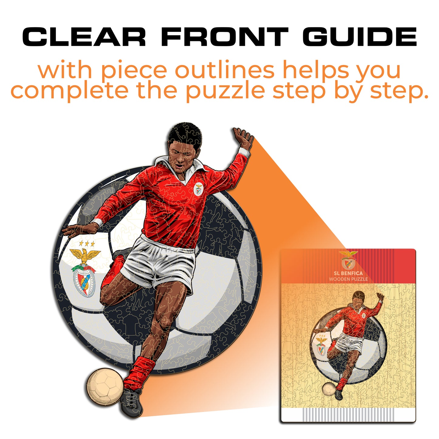 2 PACK SL Benfica® Eusebio + Stadium