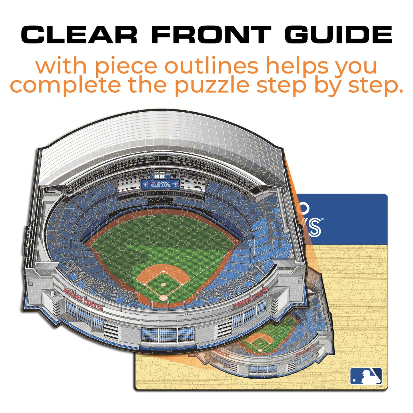 Toronto Blue Jays™ Rogers Centre Wooden Puzzle