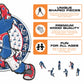 Washington Wizards™ Mascot - Wooden Puzzle