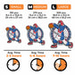 Washington Wizards™ Mascot - Wooden Puzzle
