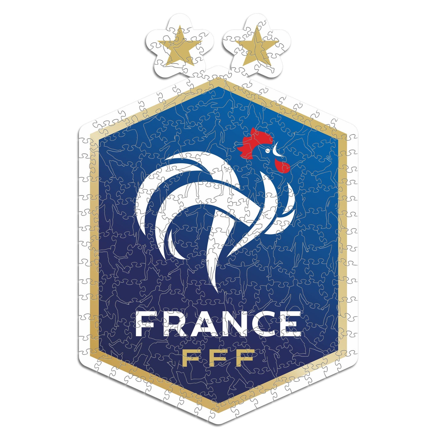 France National Team® Crest - Wooden Puzzle