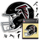 Atlanta Falcons™ Helmet - Wooden Puzzle