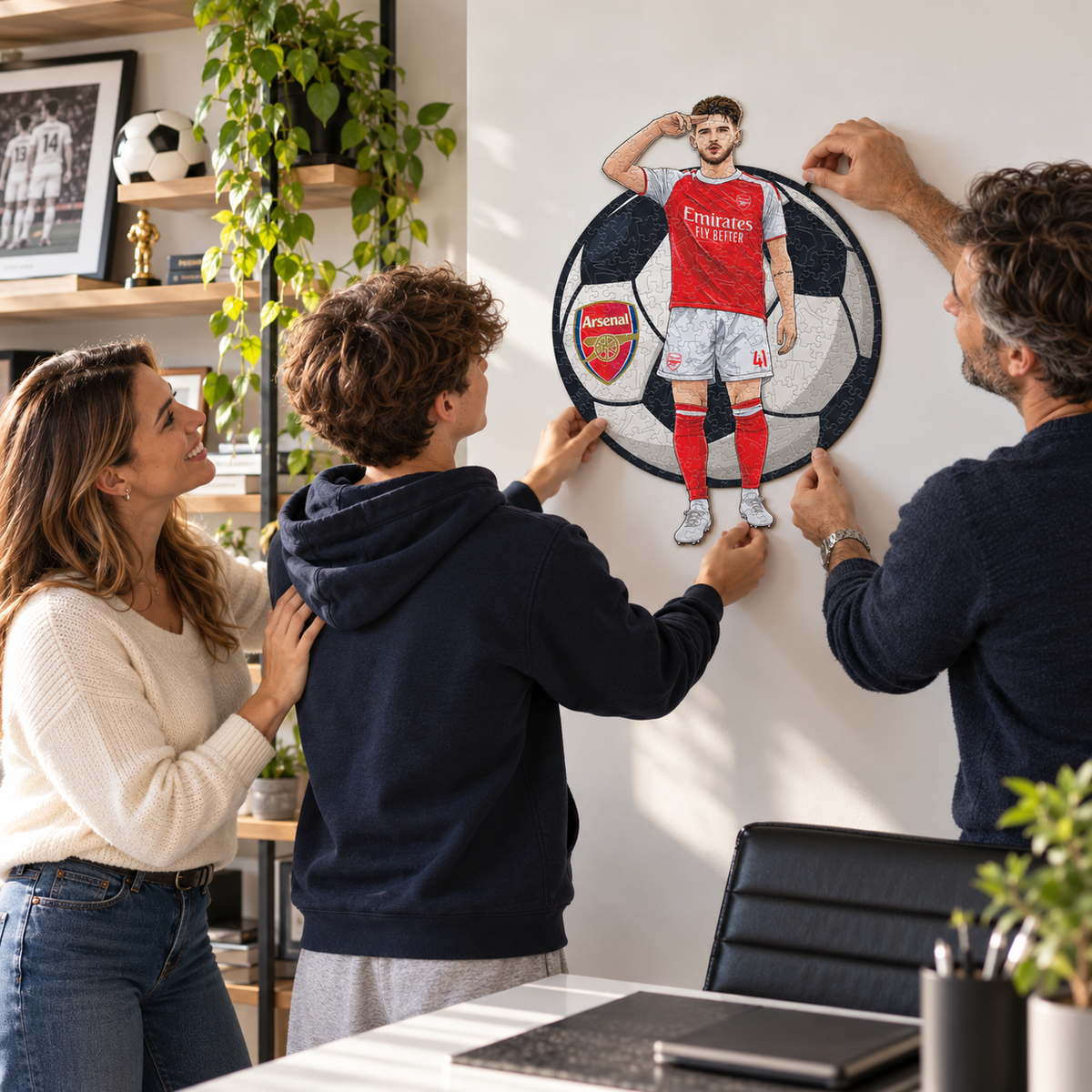Declan Rice Wooden Puzzle
