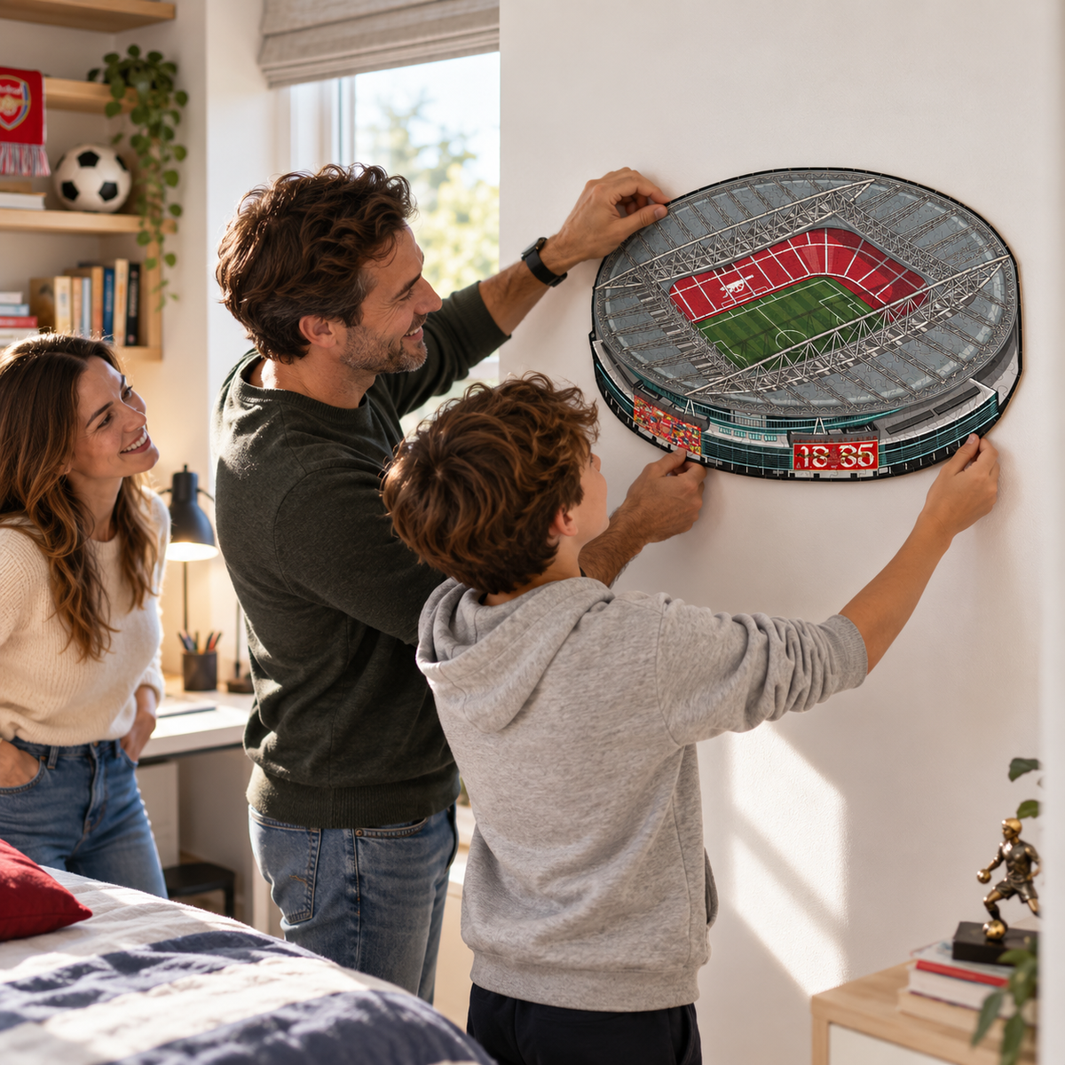Arsenal FC® Emirates Stadium - Wooden Puzzle