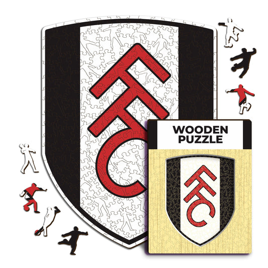 Fulham FC® Logo - Wooden Puzzle