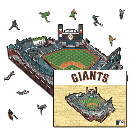 San Francisco Giants™ Oracle Park Wooden Puzzle