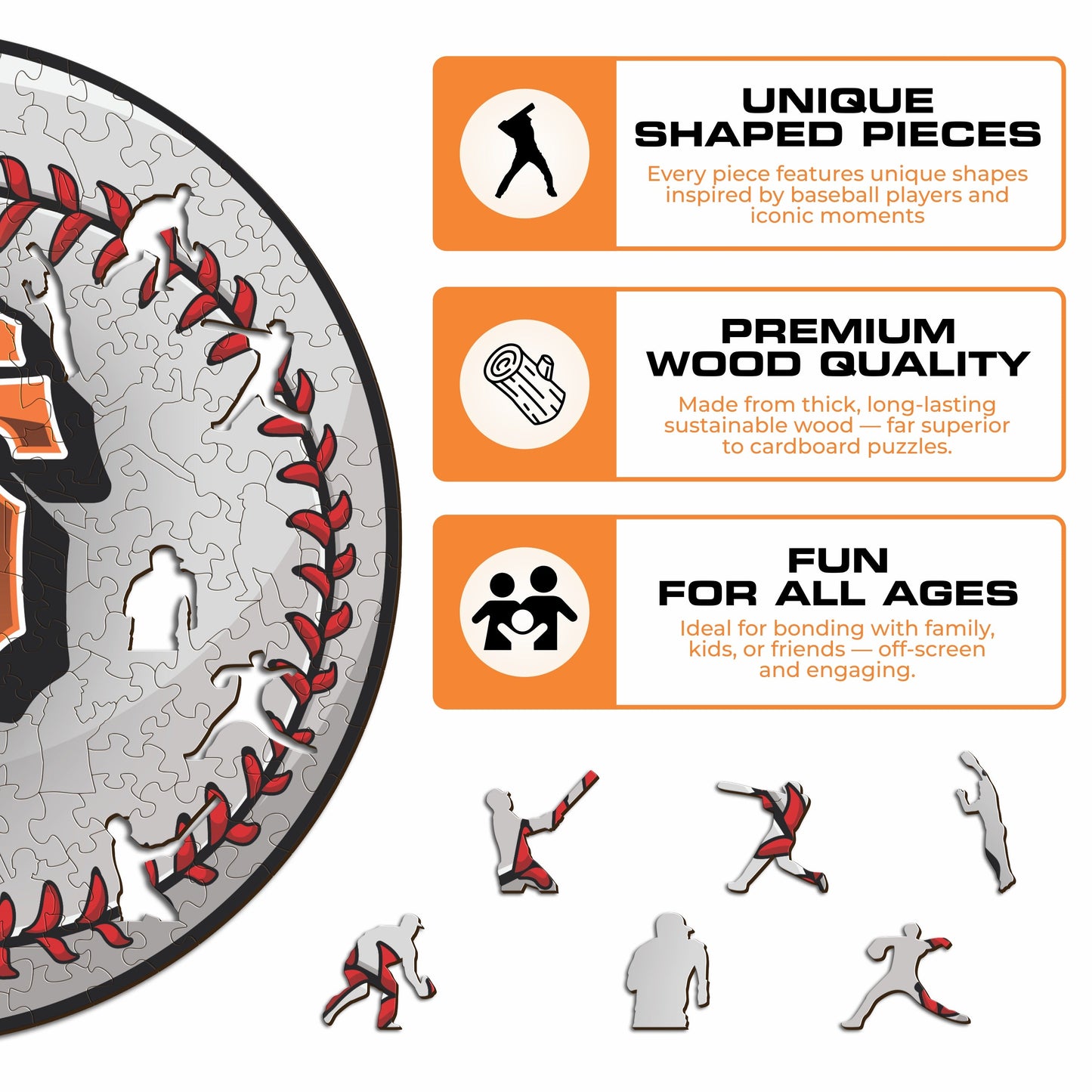 San Francisco Giants™ - Wooden Puzzle