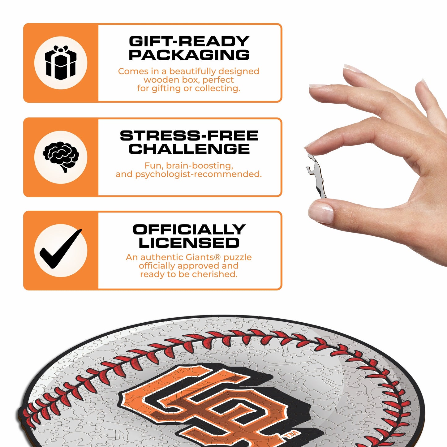 San Francisco Giants™ - Wooden Puzzle