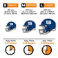 New York Giants™ Helmet - Wooden Puzzle