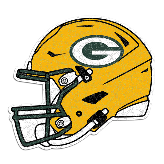 Green Bay Packers™ Helmet - Wooden Puzzle