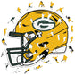 Green Bay Packers™ Helmet - Wooden Puzzle